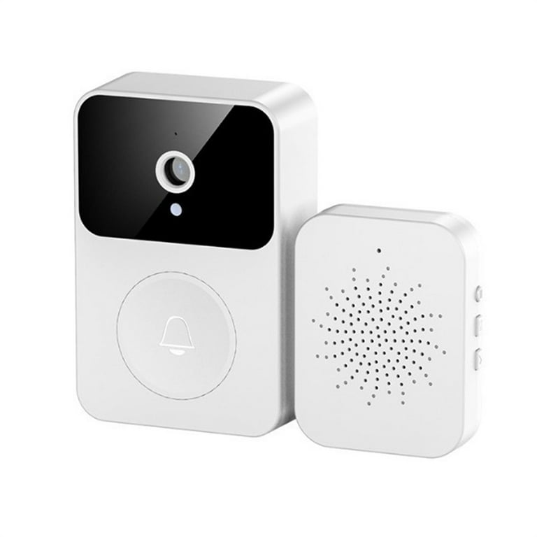 QLEICOM Smart Door Bell Door Entry Chime for Front Door Wifi Wireless Remote Video Adjustable Volume Levels Door Chime HD Night Visual Intercom