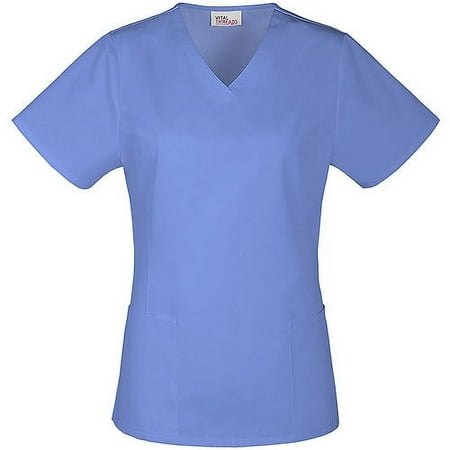 Women's Core Essentials Stretch V-Neck Scrub Top