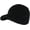 Black, variant on Army Style Acrylic Cadet Winter Beanie Hat with Visor