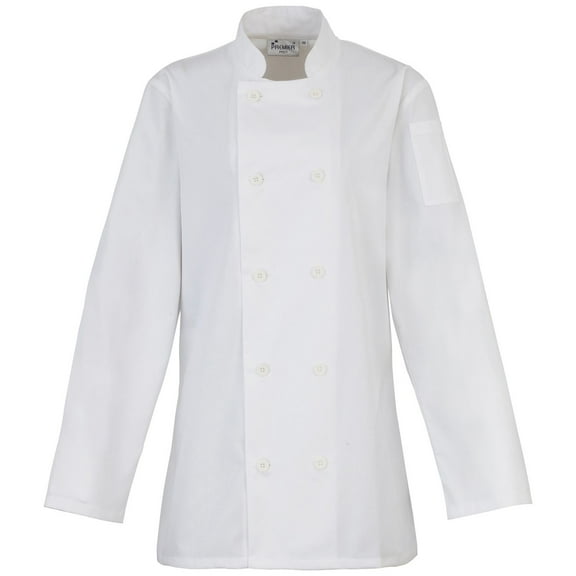 Premier Womens Long Sleeve Chefs Jacket / Chefswear