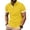 Yellow, variant on Mens Polo Shirts Short Sleeve Color Block Henley Tees Summer Causal Athletic Golf T Shirts, 2XL