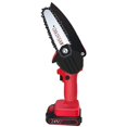 thumbnail image 1 of Tronçonneuse Électrique Rechargeable 24V Sans Fil pour Menuiserie Coupe et Élagage Outil pour Jardin (Rouge), 1 of 5