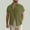 #0328K Army Green, variant on CYiJun Men's Casual Button Down Shirt Summer Waffle Soft Classic Short Sleeve Shirts with Pocket