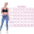 thumbnail image 7 of Ckdifva Blue Floral Flowers Yoga Pants with Pockets for Women Workout Athletic Yoga Leggings, 7 of 7