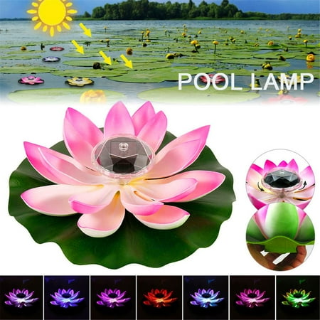 

Outdoor Lamp Solar Lamp Pool Decoration Colorful Lamp Water Lamp Courtyard Decoration Double Head Light Bulb
