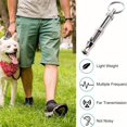 thumbnail image 4 of Silbato para perros 1/2 Uds para dejar de ladrar, silbato para perros con tono de sonido ajustable con llavero, recuerdo profesional para cachorros y gatos, 4 of 5