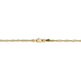 thumbnail image 4 of Leslie's Real 14kt Yellow Gold 1.6mm Singapore Chain; 22 inch; Lobster Clasp; for Adults and Teens; for Women and Men, 4 of 5