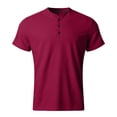 thumbnail image 3 of Ramiter Golf Polo Mens Classic Fit Short Sleeve Solid Performance Deck Polo Shirt Red,3XL, 3 of 5