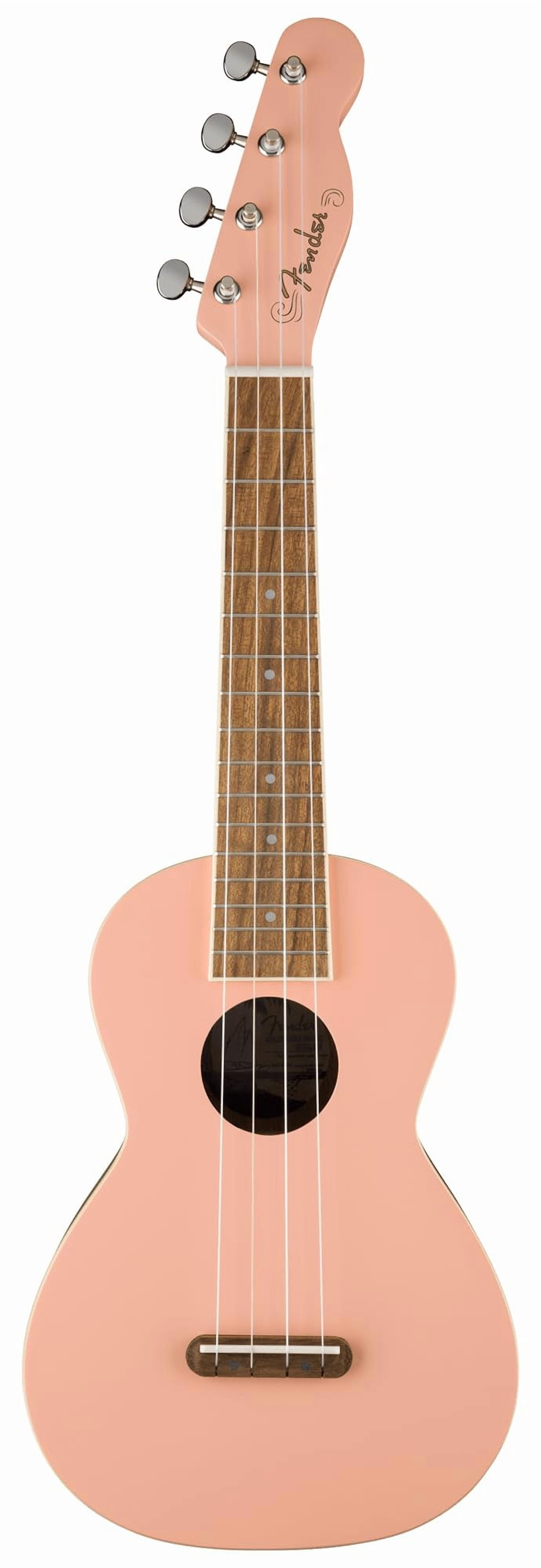 Fender Monterey Concert Ukulele - Shell Pink w/ Gig Bag