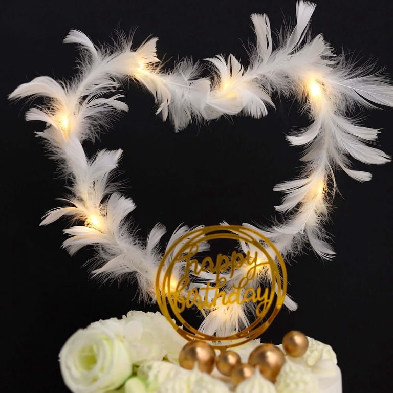 Ab Topper Light up wedding cake topper | Honestweddingadvice.com