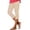 *Beige, variant on VBVC Women's Stretchy Scalloped Hem Capri Leggings , Ladies' Buttery Soft Casual Cropped Pants , High Waisted Pull-On Yoga Trousers For Women,Beige,S-2XL