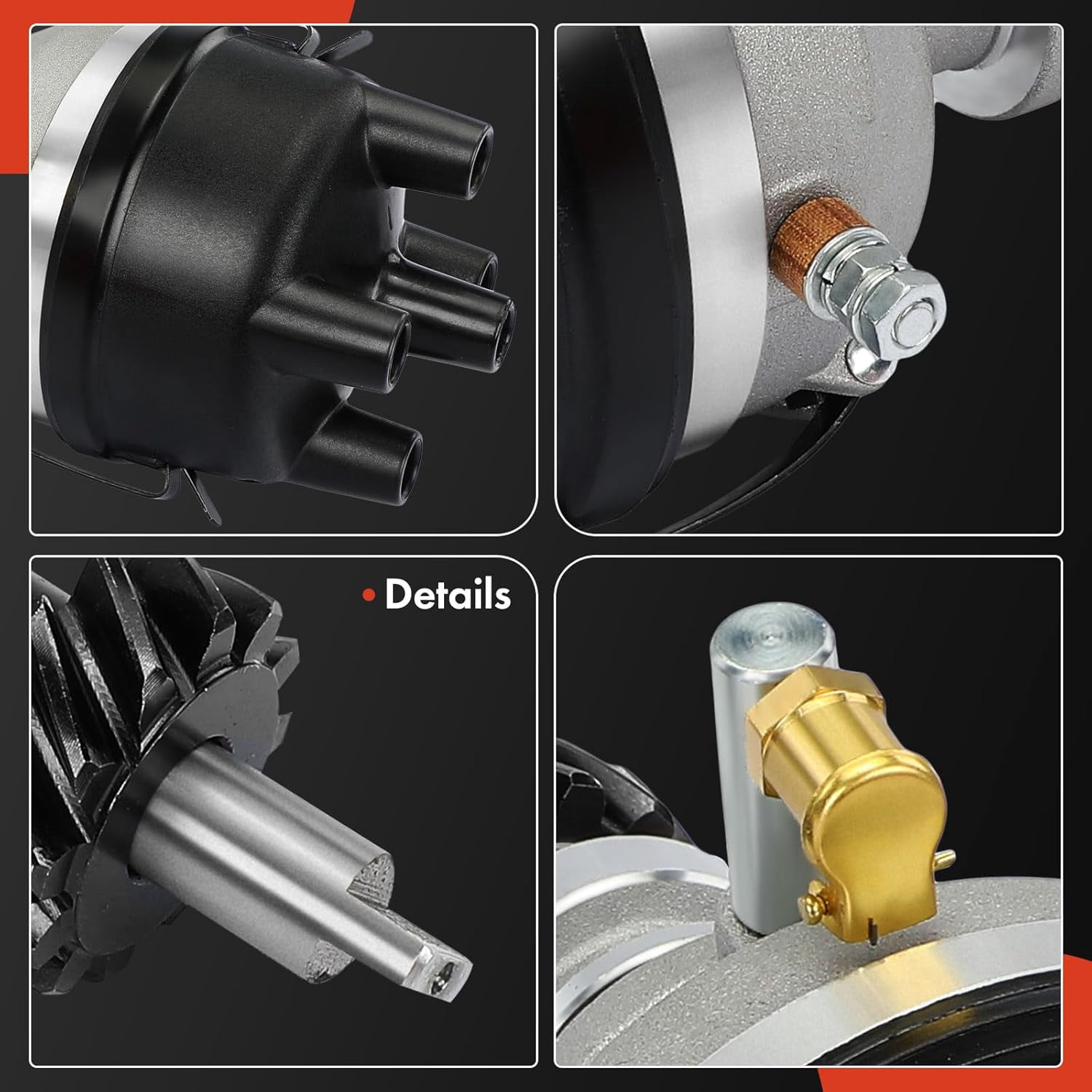 A-Premium Ignition Distributor Compatible with Ford New Holland Jubilee NAA