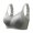 Green, variant on Womens Bras New Plus Size No Underwire Top Bra Thin Breathable Big Breasts To Show Small Beauty Back Four Bra Comfortable Seamless Underwear Womens