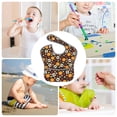 thumbnail image 6 of Bingfone Mess-Proof Baby Bib - Waterproof Bib for Baby Boy or Girl with Food Catcher Pocket, Unisex-Skulls, 6 of 6