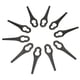 thumbnail image 1 of Cuchilla De Plástico Para Cortadora De Césped, 50 Uds., Cuchillas, Piezas De Cortacésped, 1 of 7