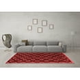 thumbnail image 3 of Ahgly Company Indoor Rectangle Abstract Red Contemporary Area Rugs, 2' x 3', 3 of 4
