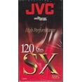 thumbnail image 1 of Cinta de casete VHS JVC T-120 SX de 6 horas EP Blank, paquete de 4, 1 of 1