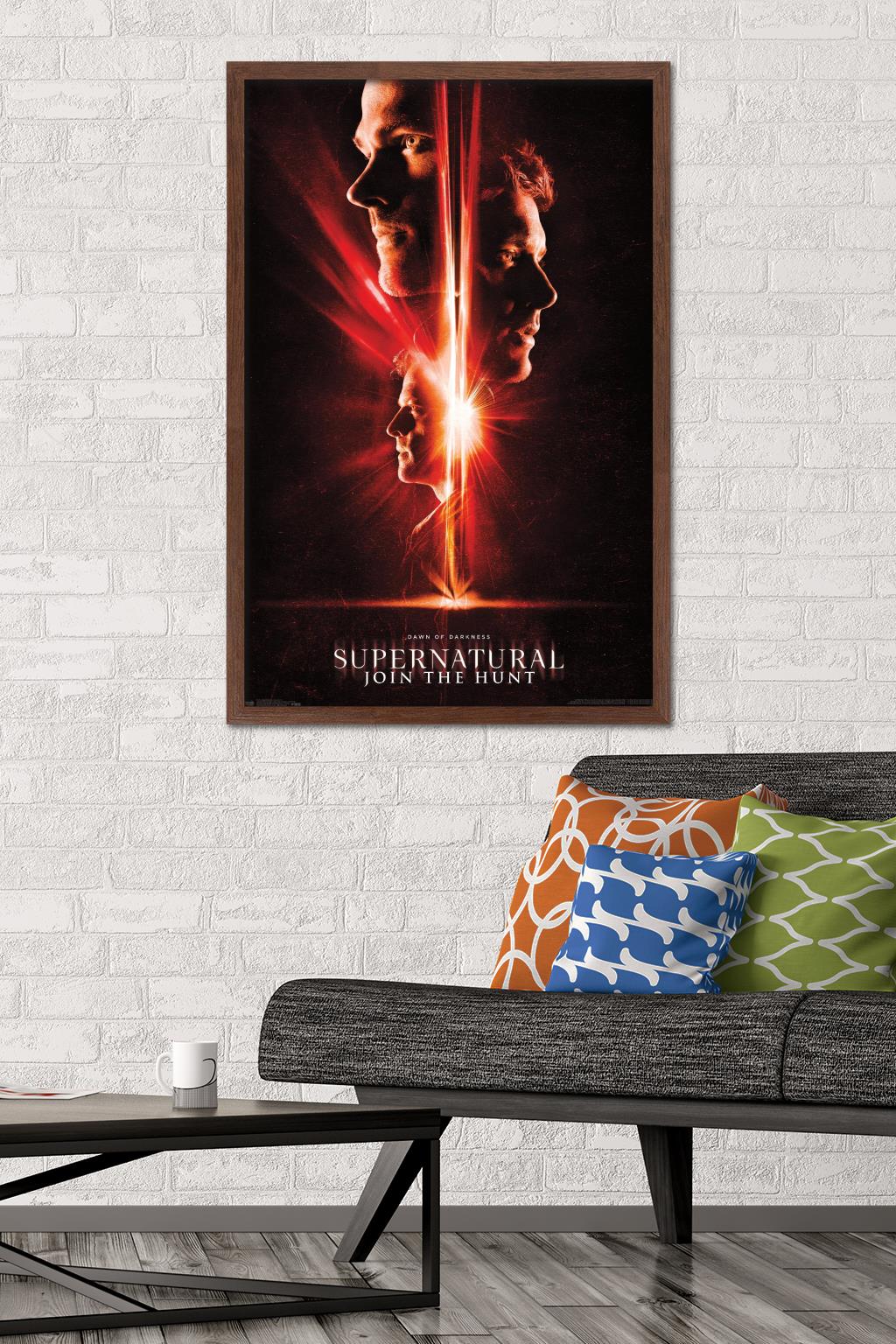 Supernatural - Season 13 Wall Poster, 22.375" x 34", Framed