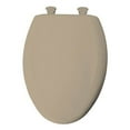 thumbnail image 3 of Church Seat 1200SLOWT 283 Slow Close STA-TITE Elongated Closed Front Toilet Seat in Peach Blossom, 3 of 7