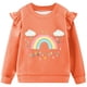 thumbnail image 4 of Vestido de verano para niña con estampado de flores de Pascua, manga corta, bolsillos con volantes y cuello redondo, top de poliéster, 4 of 5