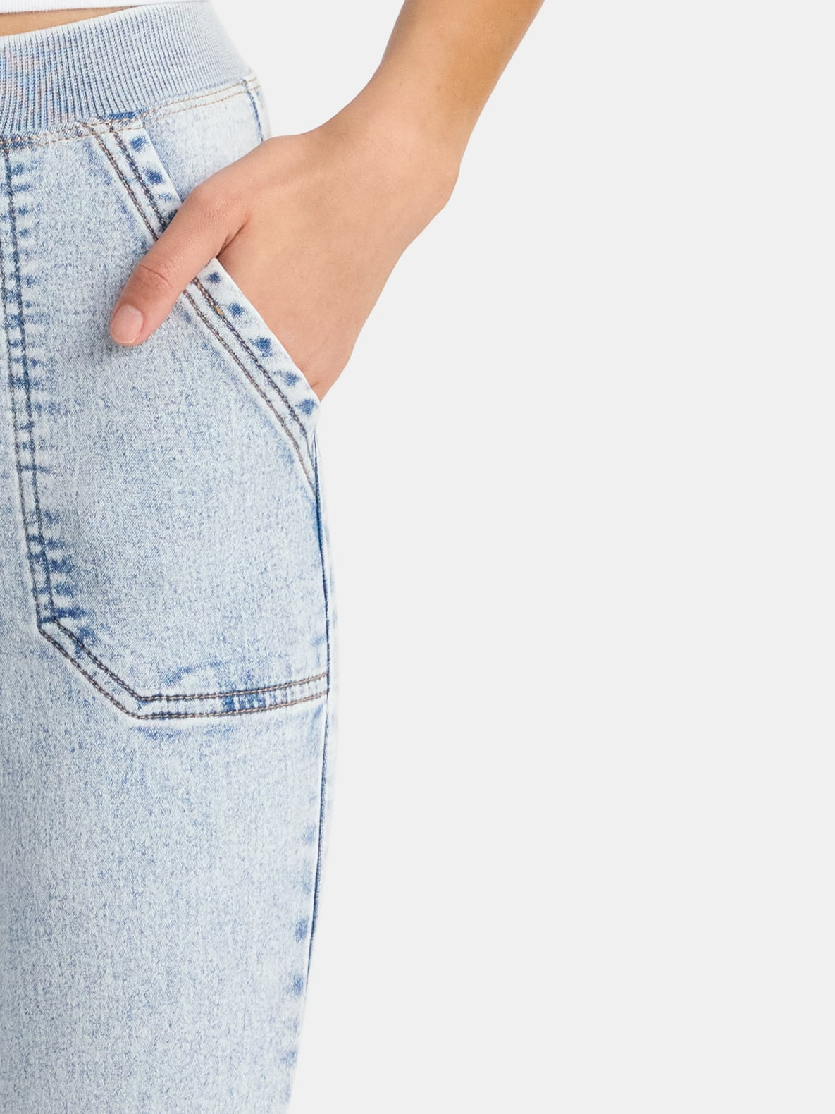 No Boundaries Rib Waist Boot Cut, Women's