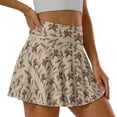thumbnail image 3 of Uorisango Western Horse Athletic Skort Soft Breathable Women's Athletic Golf Skorts Skirts Casual Tennis Skirt Golf Skorts for Running Casual Size M, 3 of 7