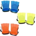 thumbnail image 4 of Almencla Kids Adjustable Flippers Swimming Diving Learning Tools S Blue S, 4 of 8