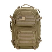 MILITARY TACTICAL LAPTOP BACKPACK - TAN
