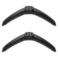 thumbnail image 2 of 2 piezas Montajes de TV de mesa con tornillos Anti-Slip Accesorios de TV livianos 43 pulgadas, 2 of 8