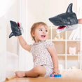 thumbnail image 3 of Shark Puppets Soft Rubber White Shark Head Realistic Hand Puppets, 3 of 4