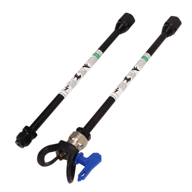 Tige d'Extension de Pointe de Pulvérisation, 2 Pcs G7/8 14 Acier Inoxydable Pointe de Pulvérisation de Peinture Sans Air, Remplacement de Tige d'Extension pour Pulvérisation Sans Air