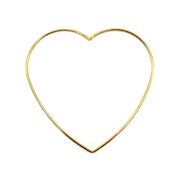 Love Heart Metal Craft Hoops Dream Catcher Rings for Dreamcatchers Accessories