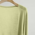 thumbnail image 5 of Summer Cardigan for Women's Thin Ice Silk Coat,Shawl Shirt with Slip Skirt,Long Sleeve Thin Knit Cardigan Top, 5 of 5