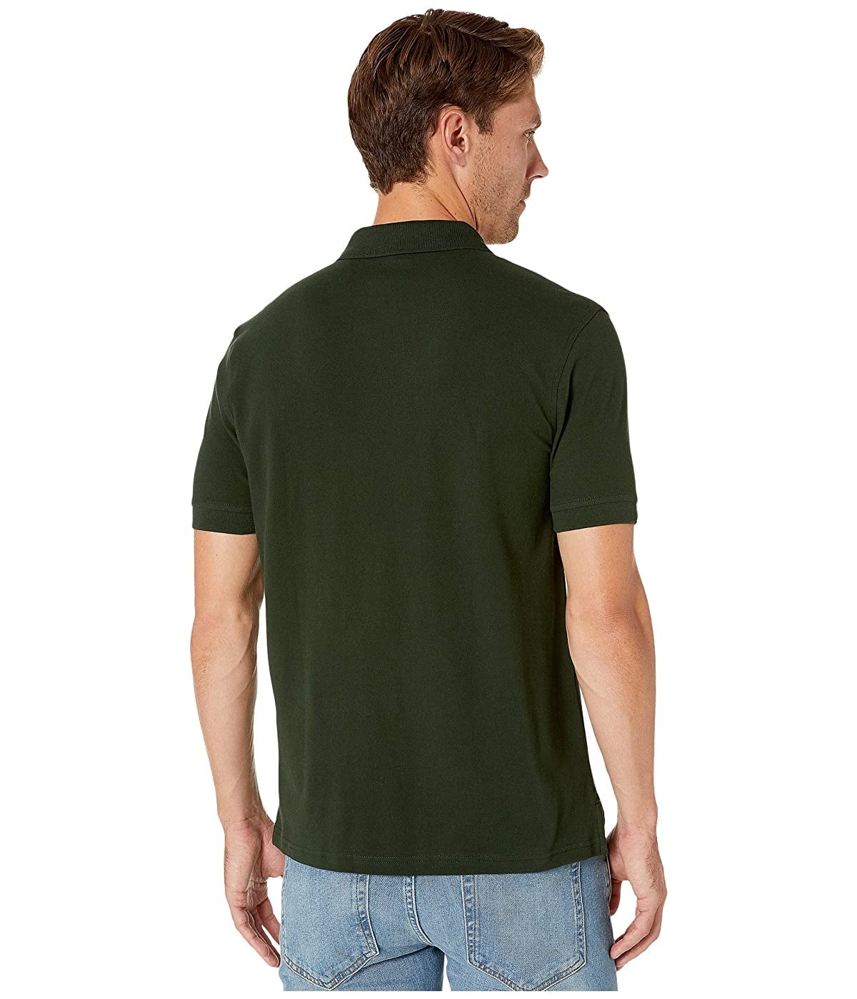 j crew stretch pique polo