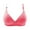 Pink, variant on DPTALR Womens Dailywear Bars Color Comfortable Hollow Out Perspective Bra Underwear No Rims