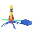 thumbnail image 1 of Children's Air Stomp Rocket Foot Pump Launcher Toy Juego Jumping Stomp Juego para Al Aire Libre Juego Saltos Juego Juguete para (Lanzador + 1 Cañón Ordinario), 1 of 9