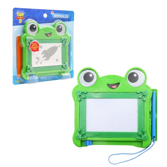 Disney and Pixar Toy Story 5 Lilypad Doodler Magnetic Drawing Tablet, Mess-Free Drawing Board with Stylus, Erase Screen, Kids Travel Activity Ages 3 