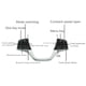 thumbnail image 4 of Speravity Interruptor de Control, botón de crucero, volante de coche, accesorios de volumen compatibles con Bluetooth, repuesto para Elantra Accent verna Paneles de instrumentos para automóviles Speravity VI019367-00, 4 of 6