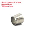 thumbnail image 1 of Adaptador reductor concéntrico de tubo de escape de acero inoxidable de 2 pulgadas a 2,5 pulgadas de diámetro exterior, 1 of 4