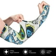 thumbnail image 3 of Haiem Game All Day UV Protection Cooling Arm Sleeves for Men and Women UPF 50 Sun Sleeve, 3 of 8