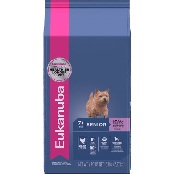 Eukanuba Small Breed Senior Dry Dog Food, 15 Lb