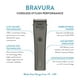 thumbnail image 2 of Kit Clipper Wahl Professional Animal Bravura Pet Gunmetal, 2 of 9