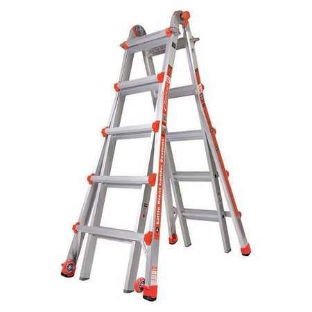 Little Giant Classic 19' Aluminum Multi-Position Ladder, Type IA - 300 lbs Rated