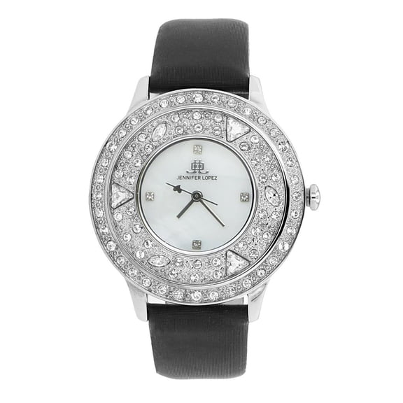 JLO Three-Hand Satin - Black Women's watch #JL/2709WMBK