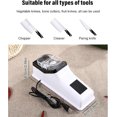 thumbnail image 3 of Electric Knife Sharpener, Kitchen Knife Sharpener Electric Knife Scissor Sharpener For Quick Sharpening Polishing, Plug In, 3 of 5