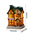 thumbnail image 3 of EASTIN Village de Noël LED Éclairé Maisons de Village de Noël avec des Figurines Collection de Village de Noël Décor de Pièce Intérieure - Bâtiments à Collectionner, 3 of 14