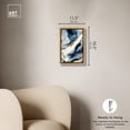 thumbnail image 5 of Snowy Peak Canvas Timeless Abstract Wall Art by Art Remedy, Gold Frame, 10" x 15", 5 of 7