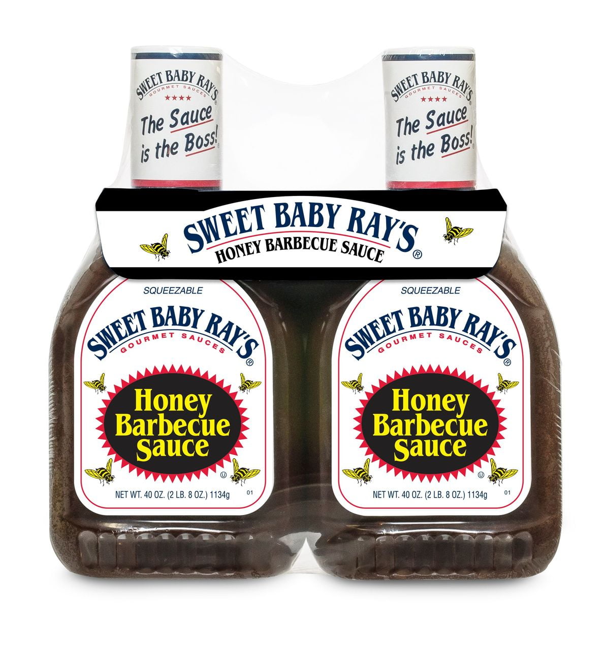Product of Sweet Baby Ray's Honey Barbecue Sauce 2 Pk. 40 oz.