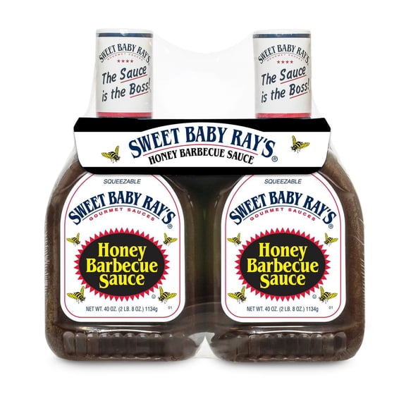 Product of Sweet Baby Ray's Honey Barbecue Sauce 2 Pk. 40 oz.