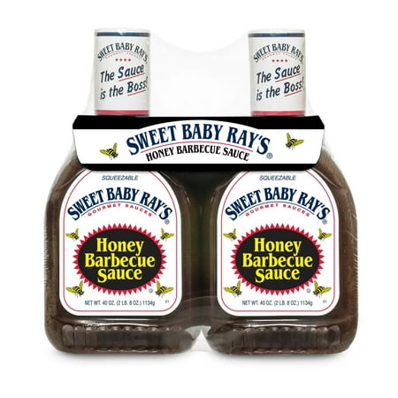 Product of Sweet Baby Ray's Honey Barbecue Sauce, 2 pk./40 oz. [Biz (Best Barbecue Sauce Brand)